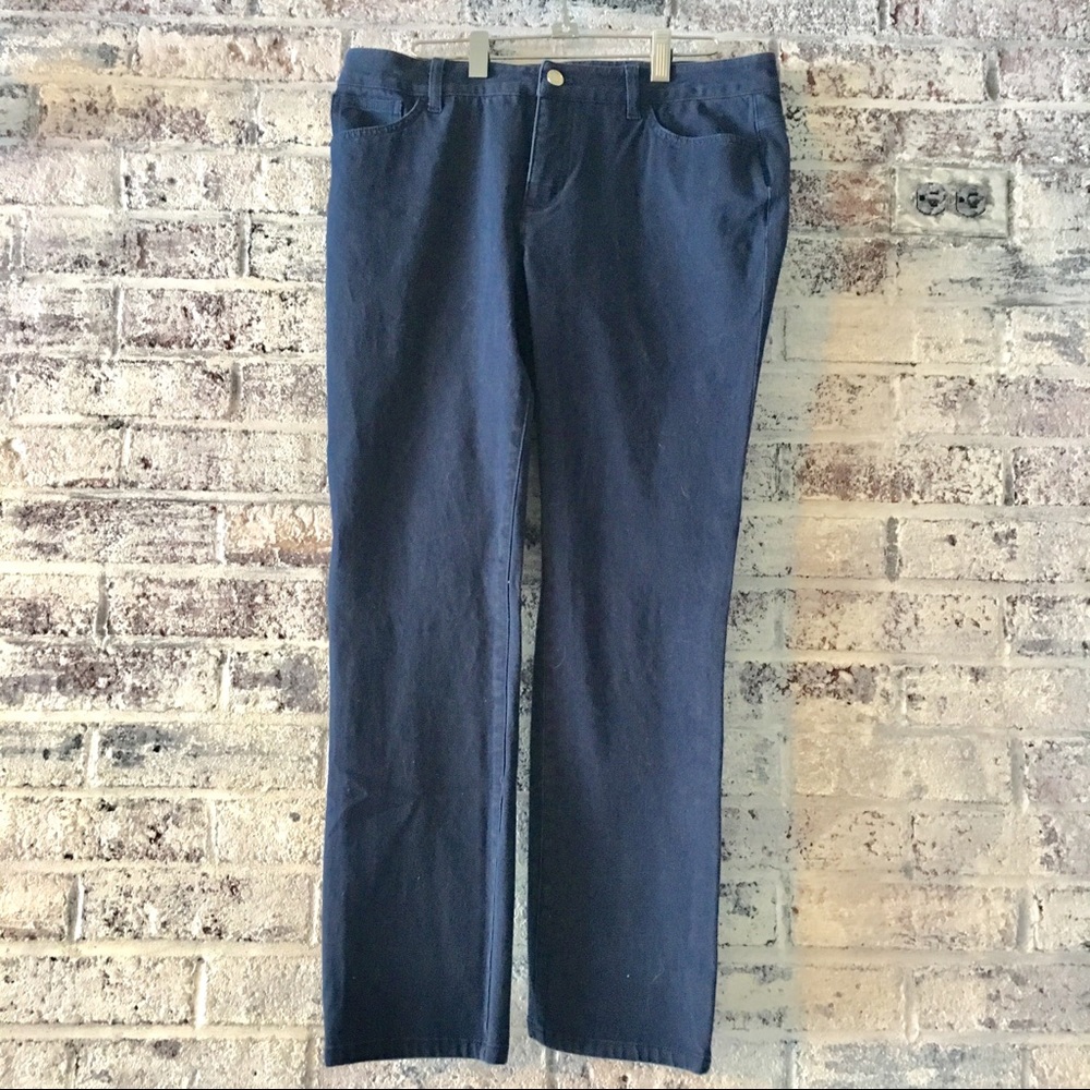 Chaps navy jean/pants